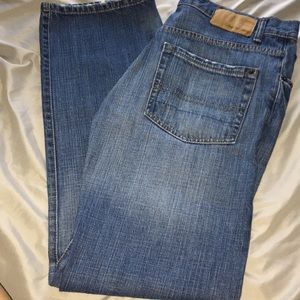 Calvin Klein blue jeans